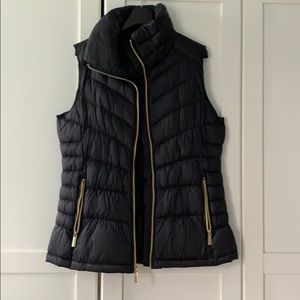 WORN ONCE Michael Kors black vest